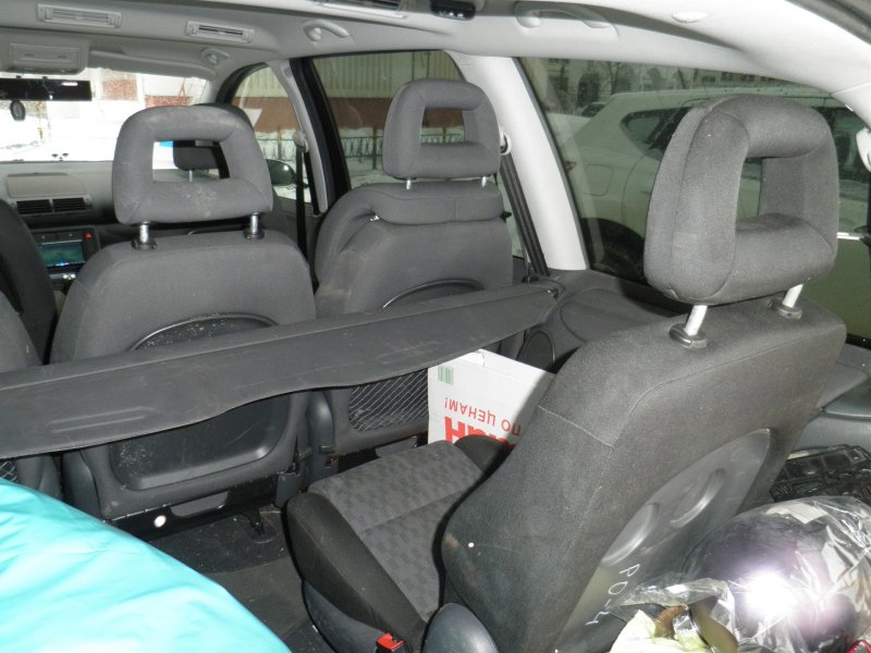 Volkswagen Sharan 2002 год салон