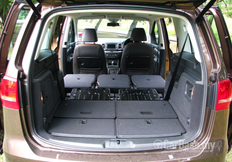 Volkswagen Sharan 2011 багажник