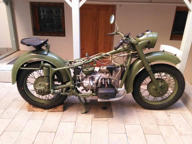 Днепр к-650 чоппер