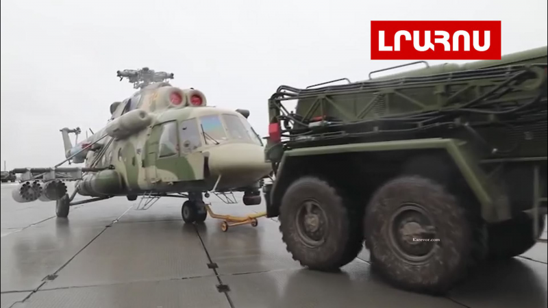 Миротворцы в Карабахе Нагорном российские вертолеты