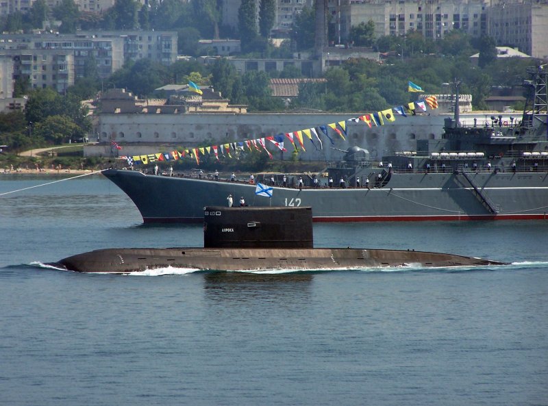 Подводная лодка ЧФ Севастополь