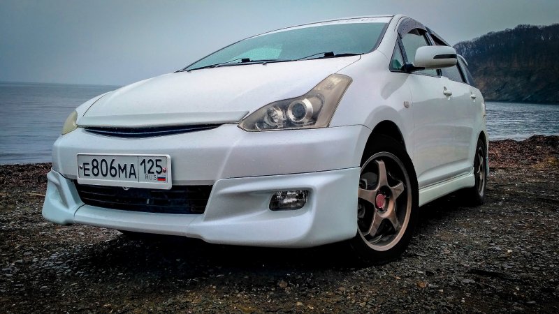 Toyota Wish обвес