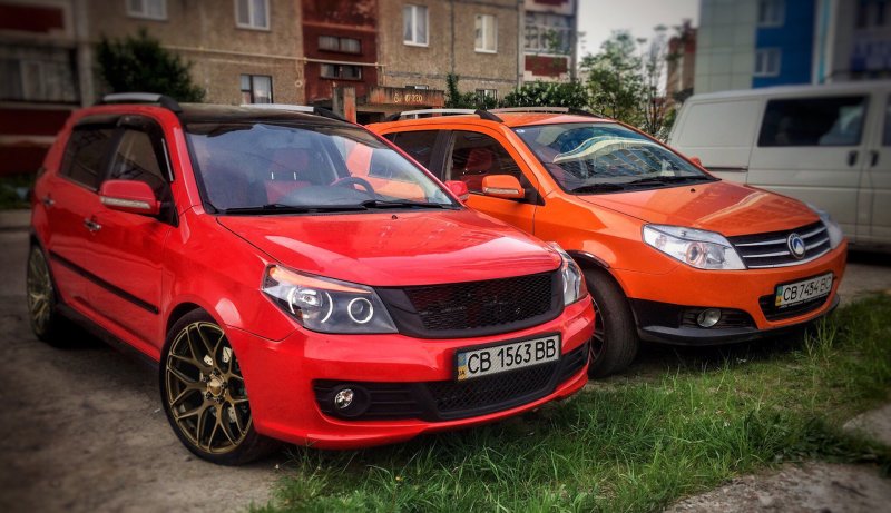 Geely MK Cross автотюнинг