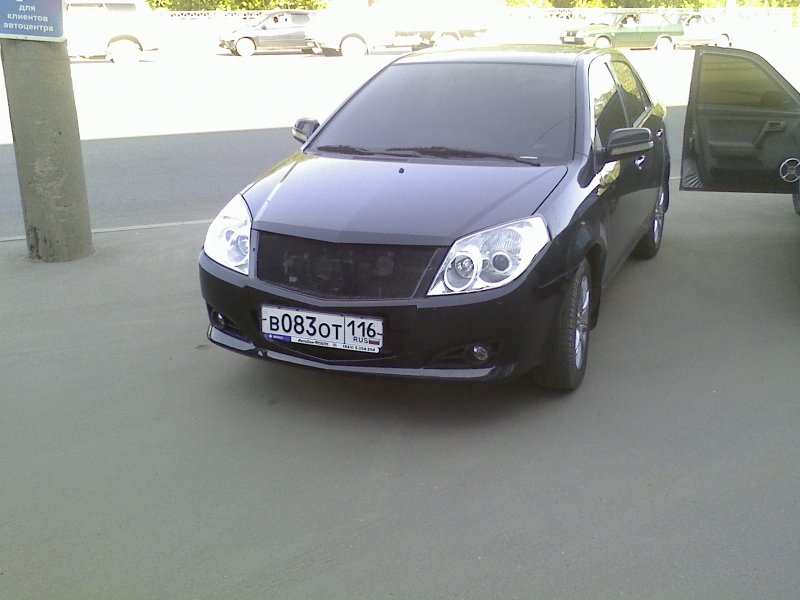 Geely MK тюнинг решетки