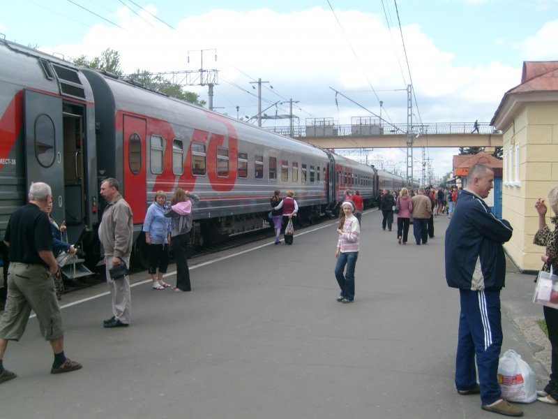 Фирменный поезд Арктика Москва Петрозаводск