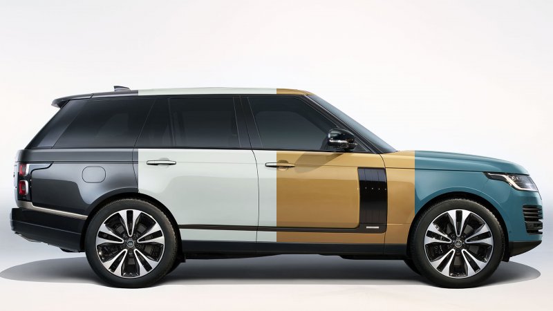 Land Rover range Rover 2021 белый