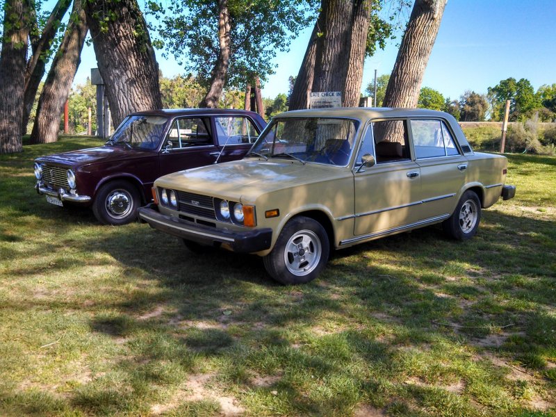 Fiat 124 vs VAZ 2101