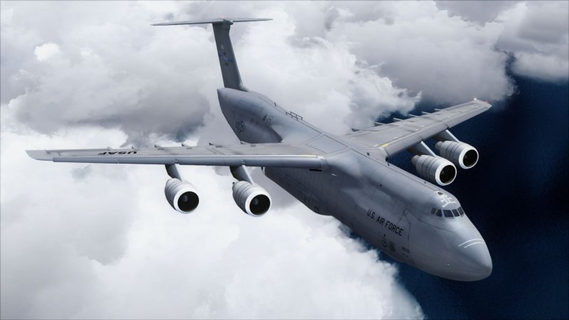 Lockheed c-5m super Galaxy ВВС