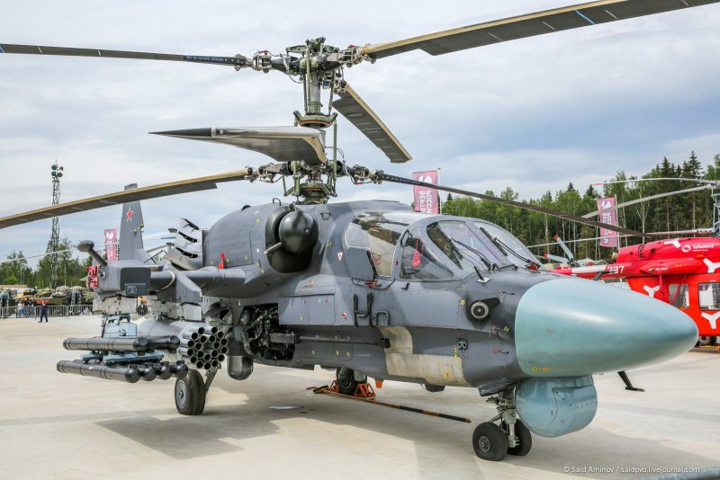 Ударные вертолеты к-52к