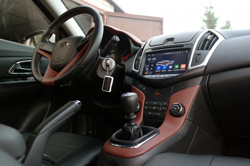 Chevrolet Cruze черный салон