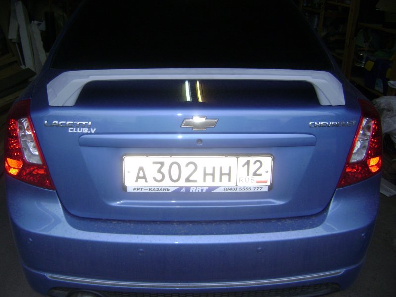 Спойлер крышки багажника Chevrolet Lacetti