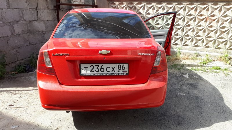 Chevrolet Lacetti спойлер