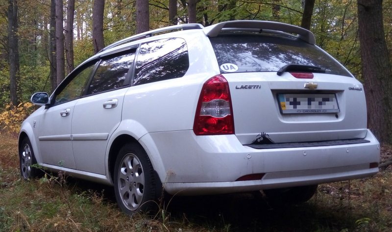 Спойлер на Wagon - Chevrolet Lacetti SW