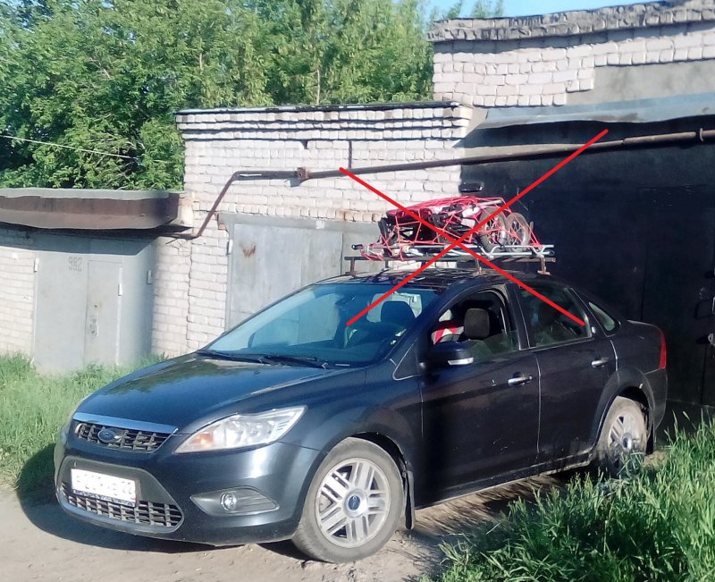 Багажник на крышу Ford Focus 2