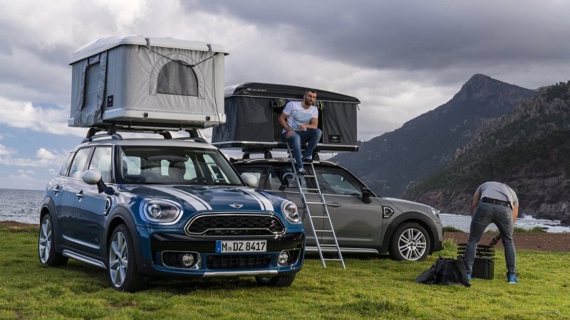 Mini Countryman багажный бокс