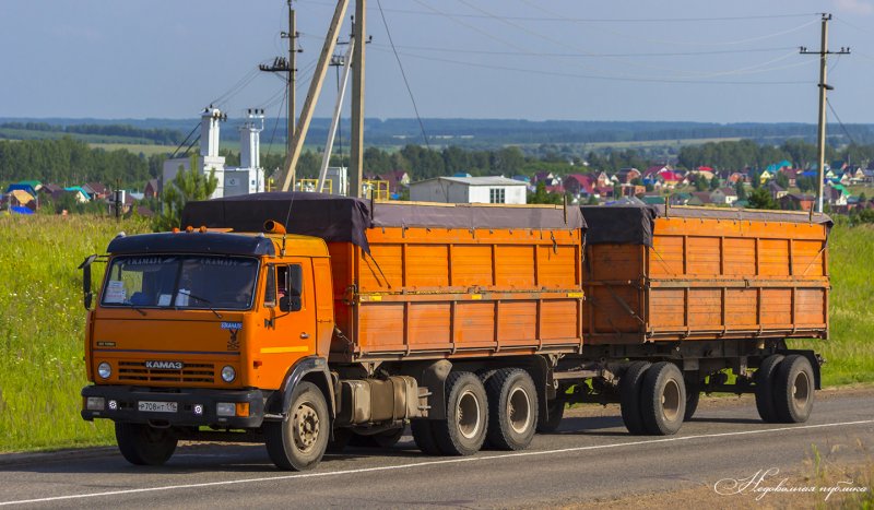 КАМАЗ 55102 манипулятор
