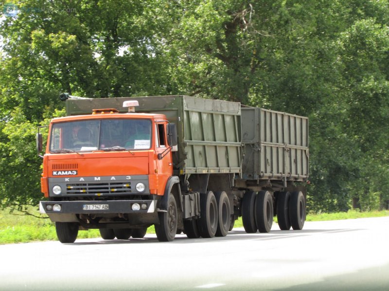 КАМАЗ 5320 С КМУ