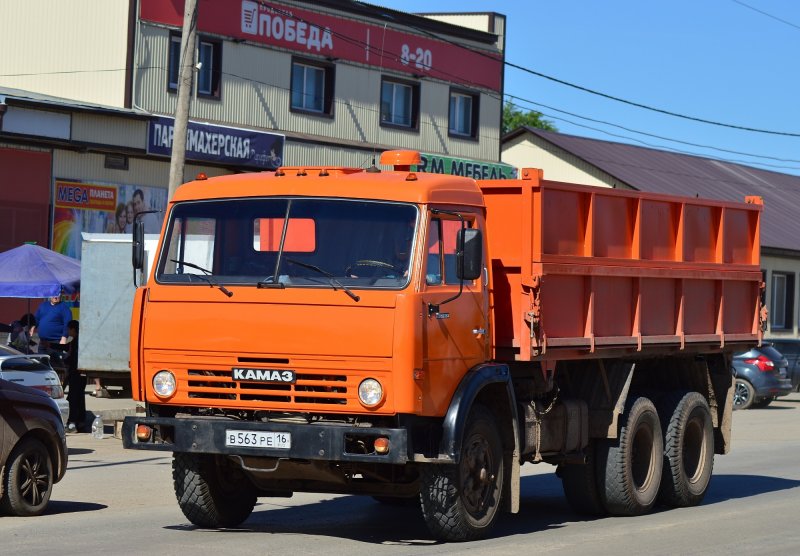 КАМАЗ 55102 трёхсторонник