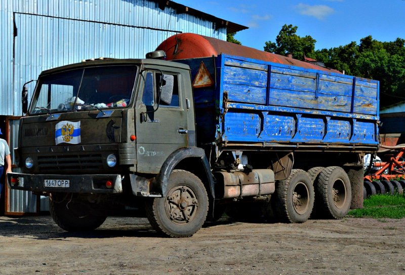 КАМАЗ 45144 оранжевый