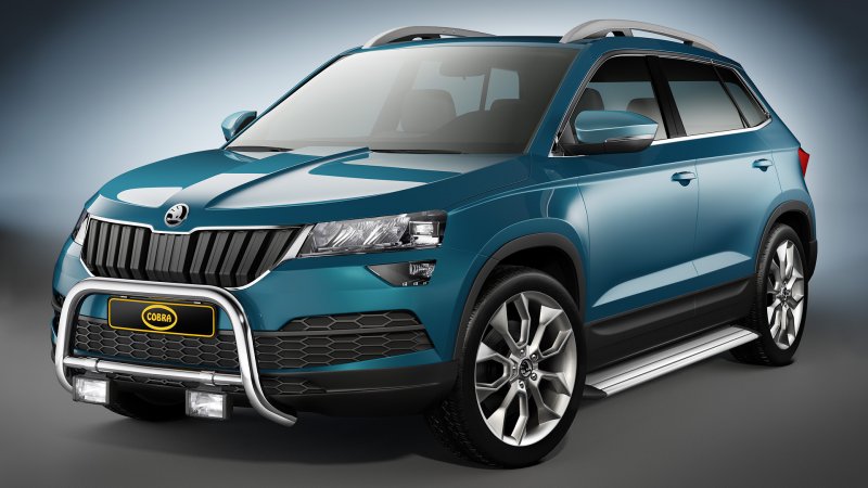 Skoda Karoq черная диски 17