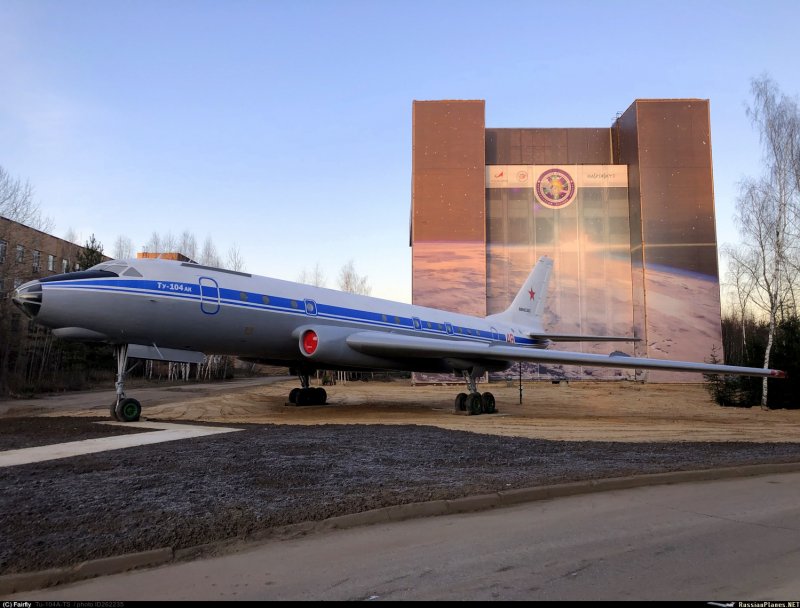 Ту-104 ночь