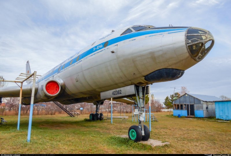 Ту 104 в Бердске
