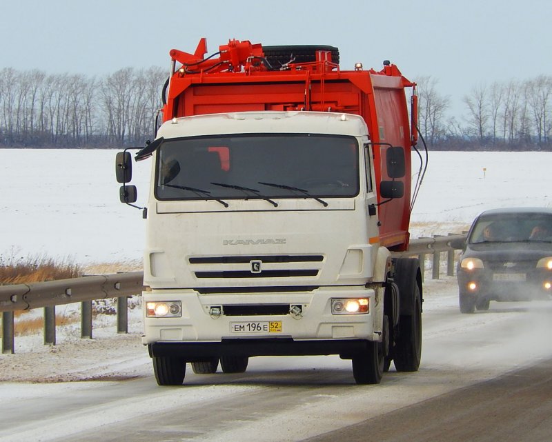 КАМАЗ 43253 вакуумная