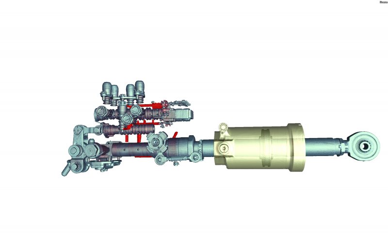 Комбинированный агрегат управления кау-115