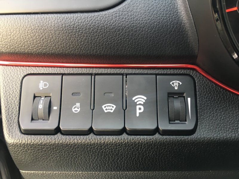 Кнопки Kia Rio 3