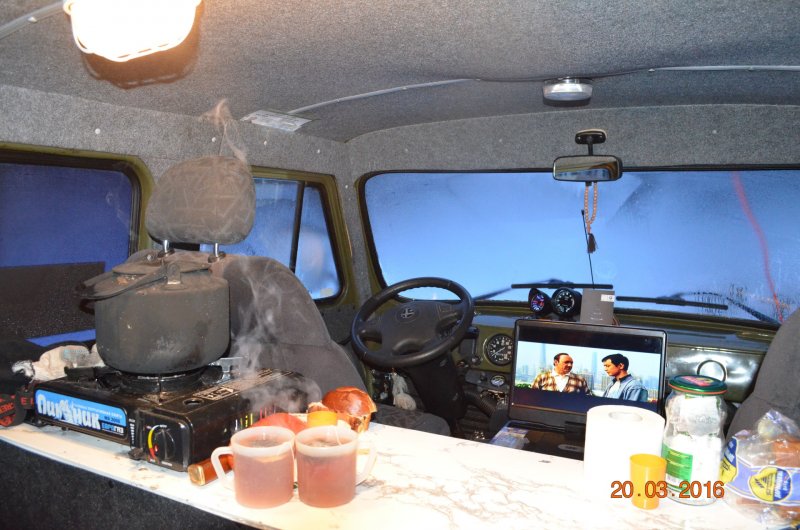 Салон УАЗ 3909 багажник 2020