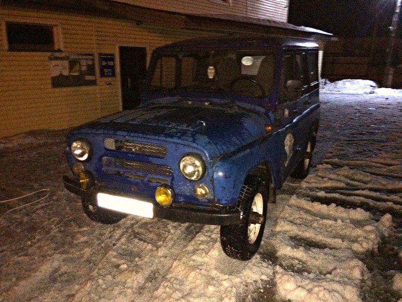 Синий Раптор УАЗ 31519