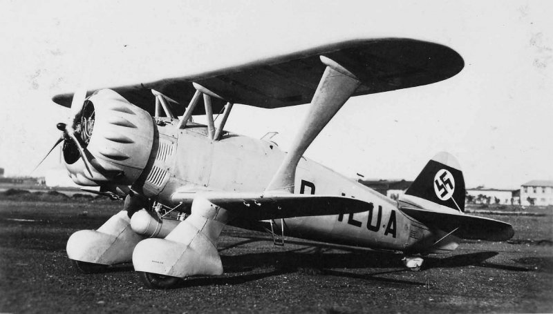 Самолет Henschel hs123