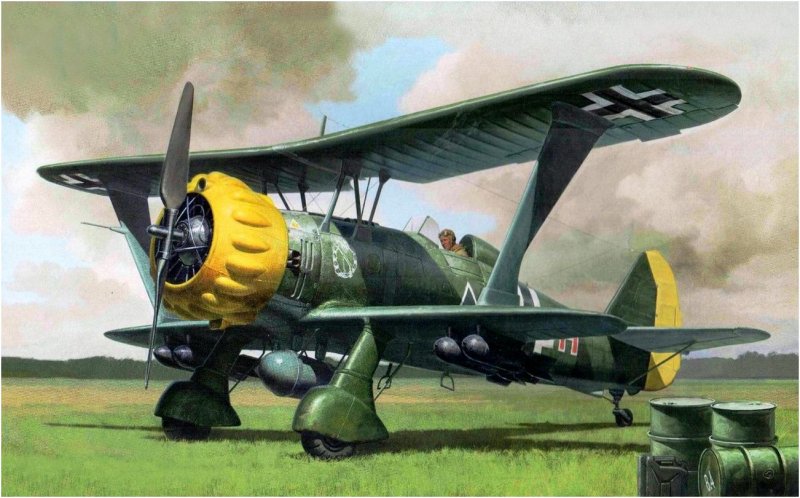 Самолет Хеншель HS.123
