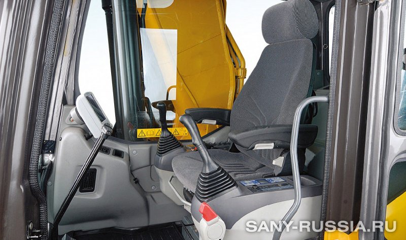Sany 215c кабина