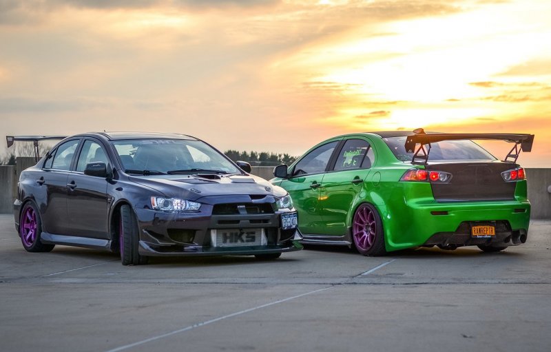 Mitsubishi Lancer Evolution x tuned