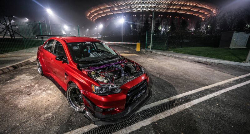 Mitsubishi Lancer Evolution x 9