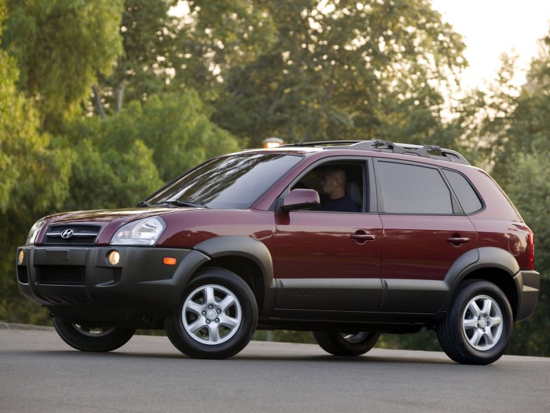 Hyundai Tucson 1 поколение салон