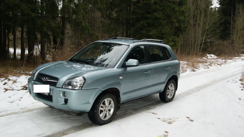 Хендай Туксон 2008 черный