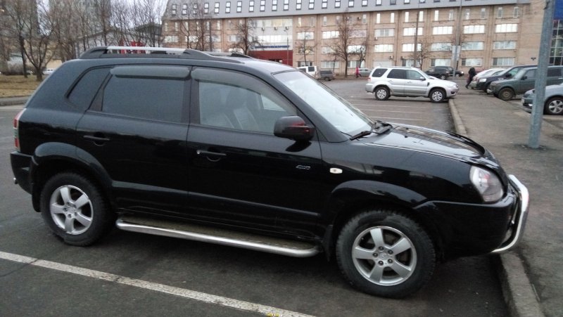 Hyundai Tucson 2004 багажник