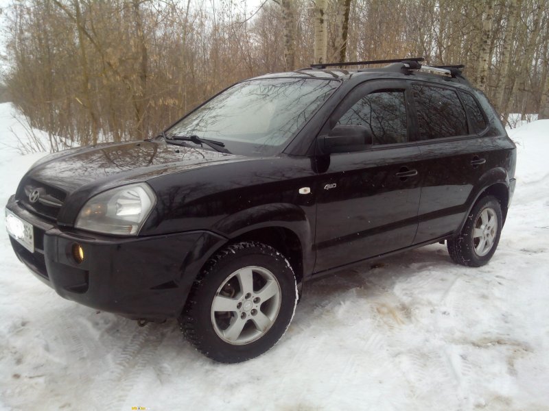 Hyundai Tucson 1 поколение багажник