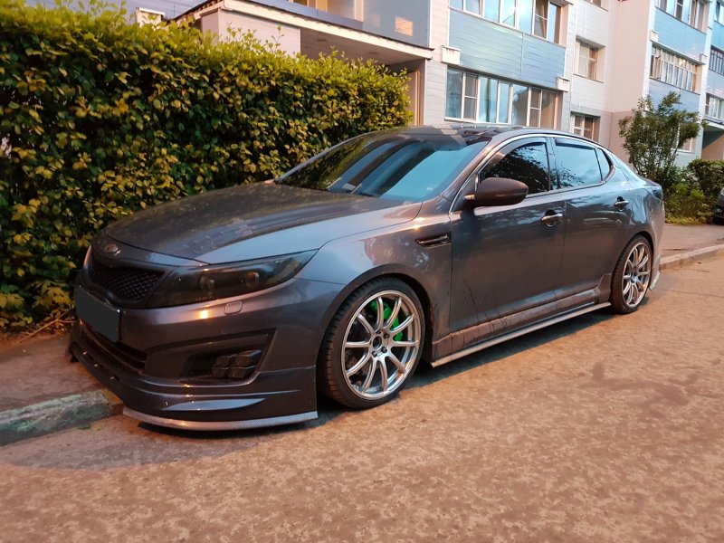 Kia k5 матовая