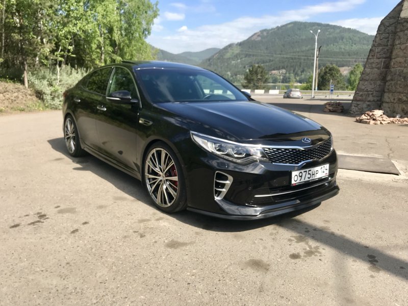 Обвес Kia Optima 2018 черная