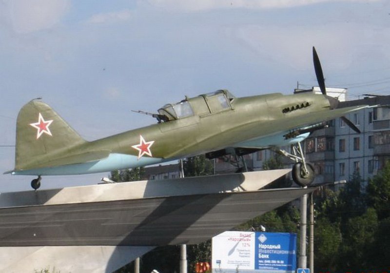 Штурмовик ил 2 в годы ВОВ