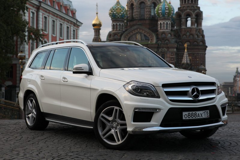 Мерседес gl 2015 белый