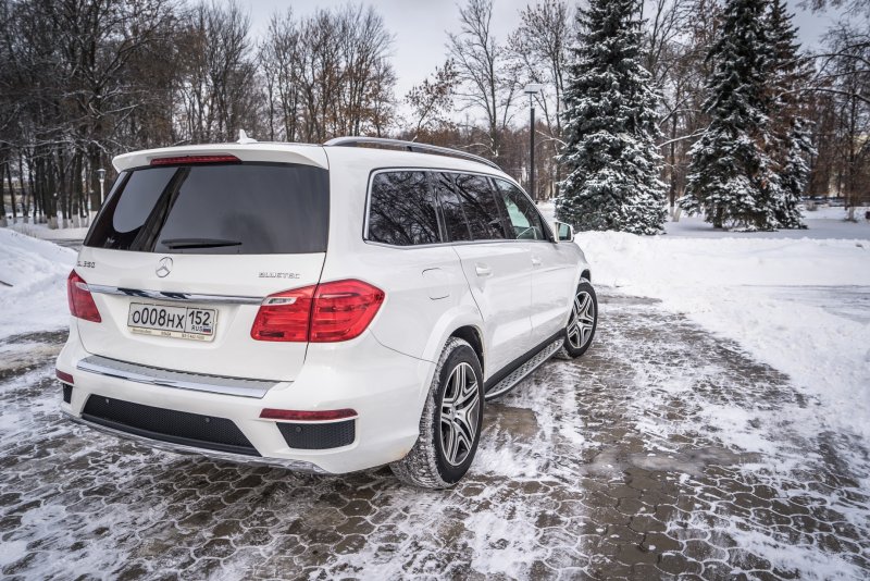 Mercedes gl 2021 белый