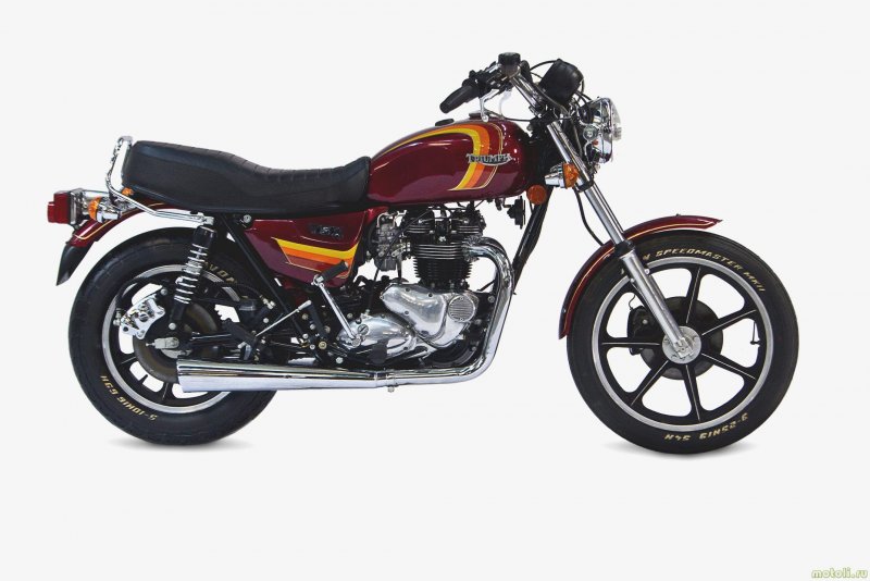 Triumph одноцилиндровый мотоцикл 70-80