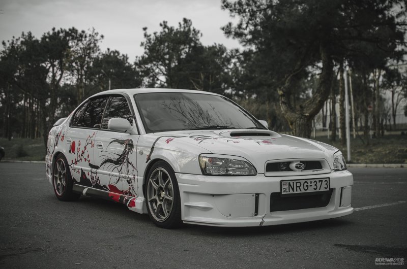 Subaru Legacy be5 камуфляж