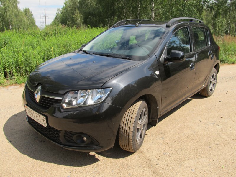 Рено Сандеро 2 черный