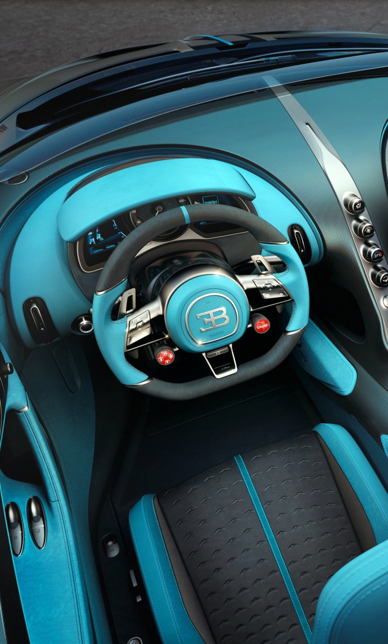 Bugatti Diva салон