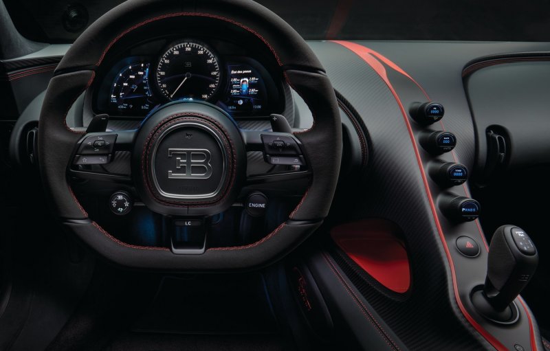 Bugatti Bolide Interior